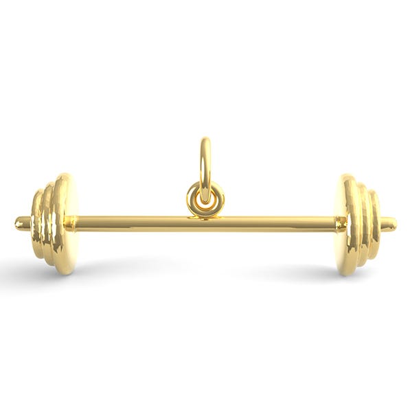 Barbell Charm(3325)