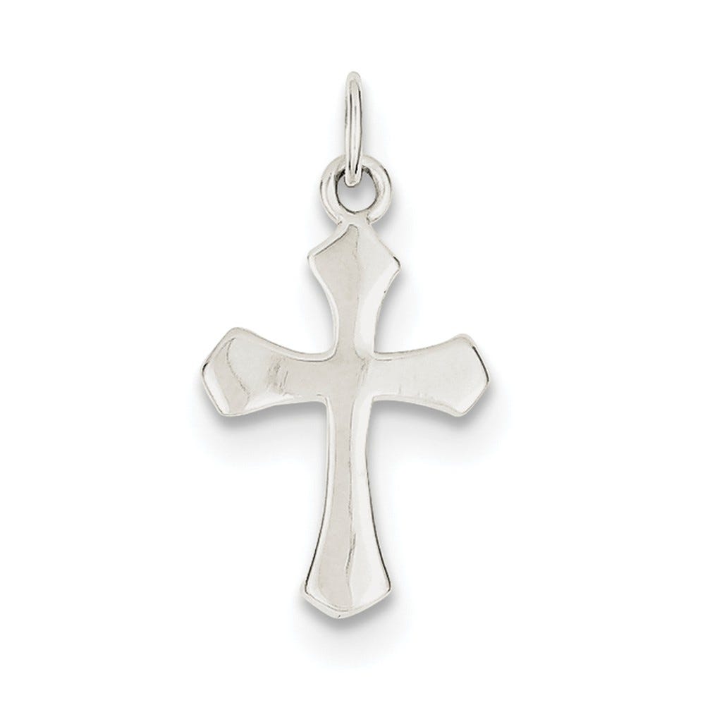 Sterling Silver Passion Cross Charm