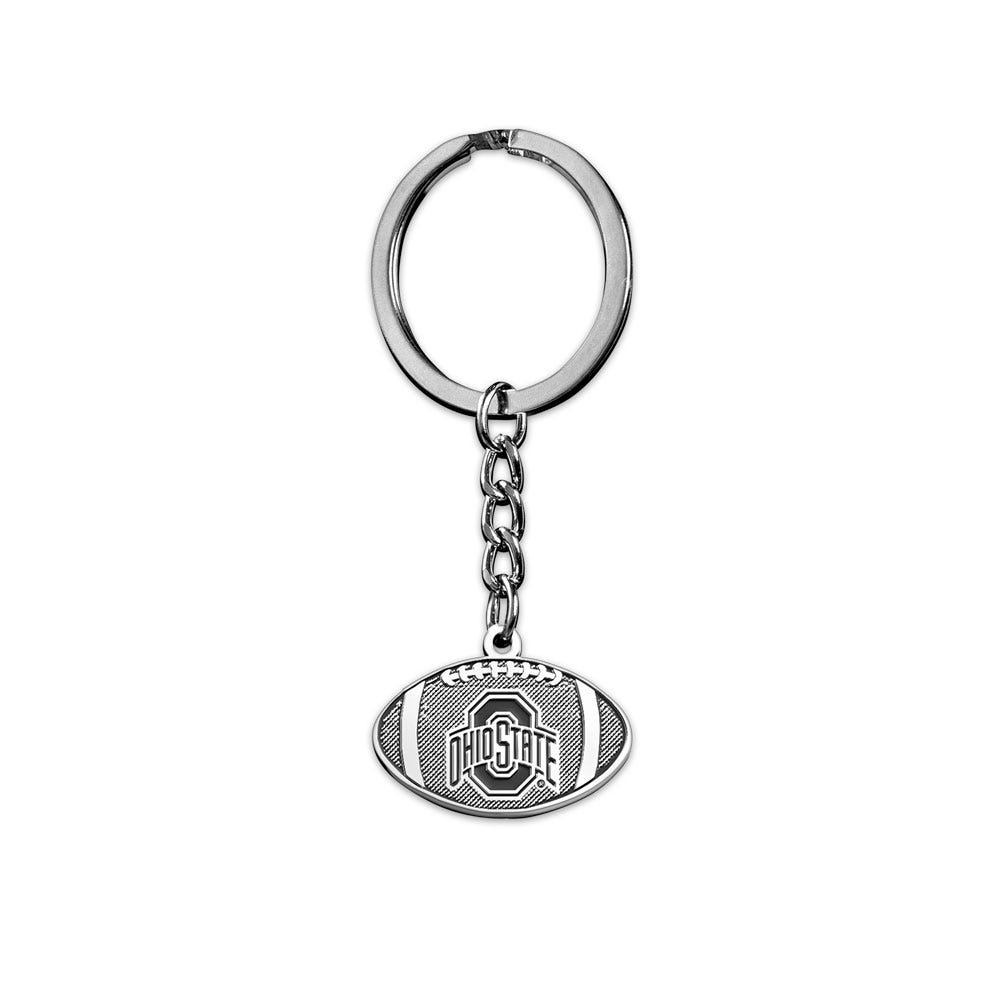 Ohio State University Football Logo Keychain