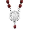 Sterling Silver Saint Monica Rosary Beads