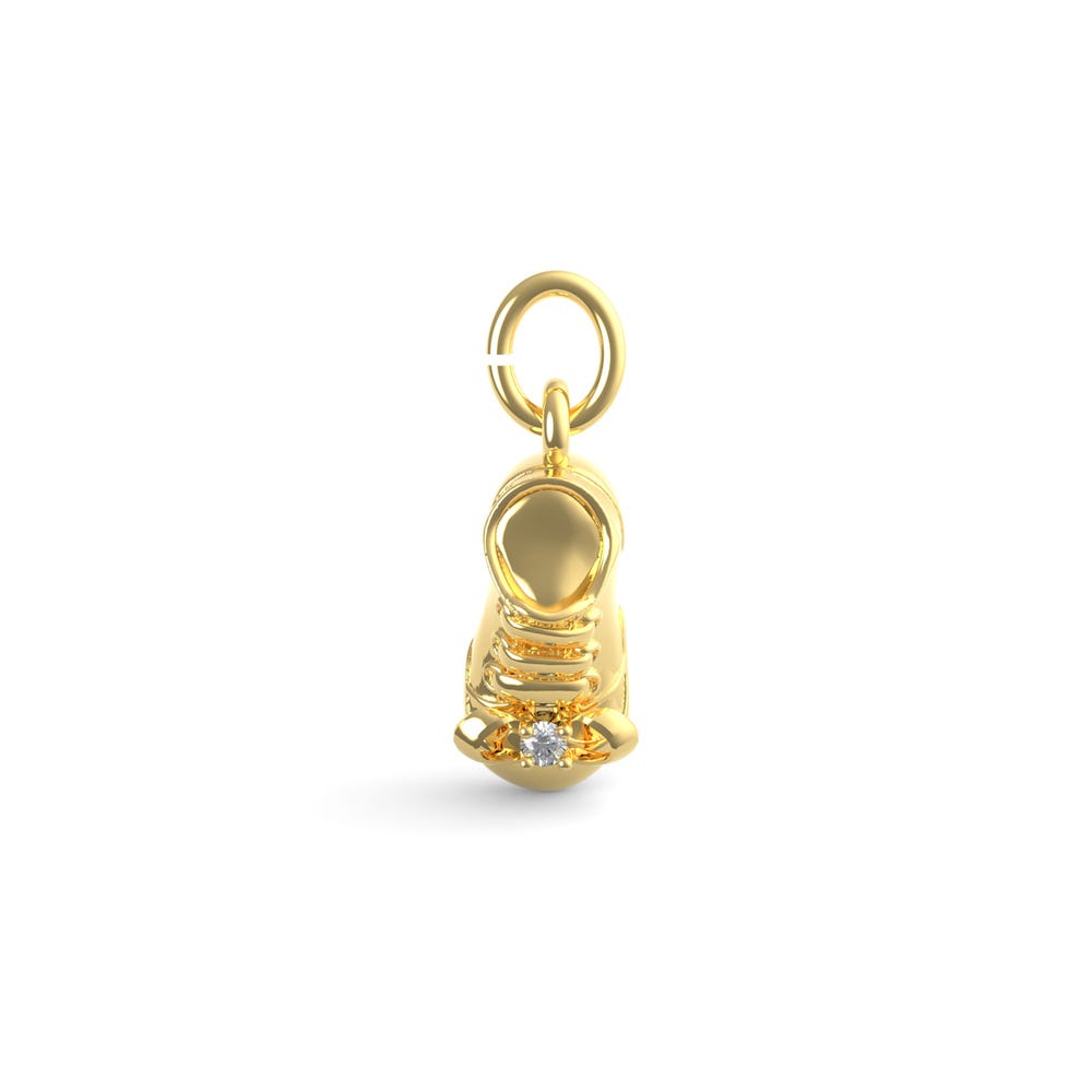 April Baby Bootie Charm