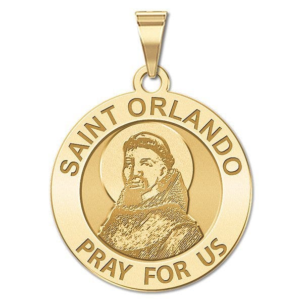 Saint Orlando Religious Medal "EXCLUSIVE"