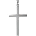 14K White Gold CROSS PENDANT