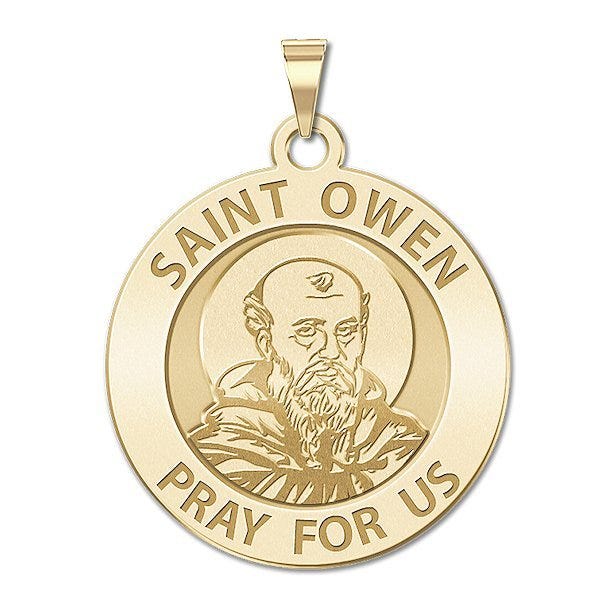 Saint Owen Religious Medal