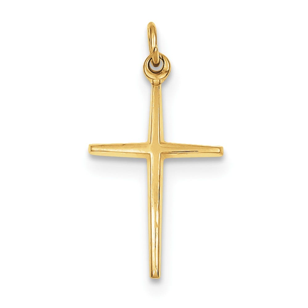 Sterling Silver & 24k Gold -plated Passion Cross Charm