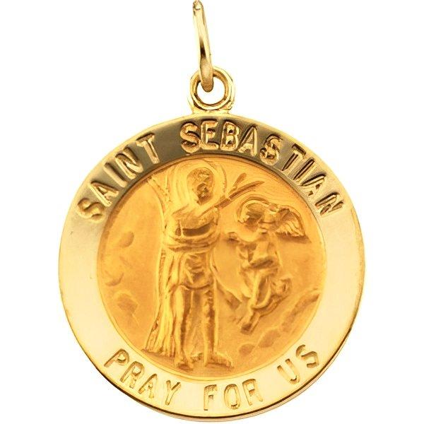 Saint Sebastian Religious Medal