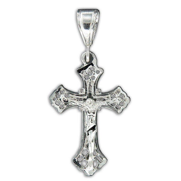 Sterling Silver Crucifix Cross Pendant