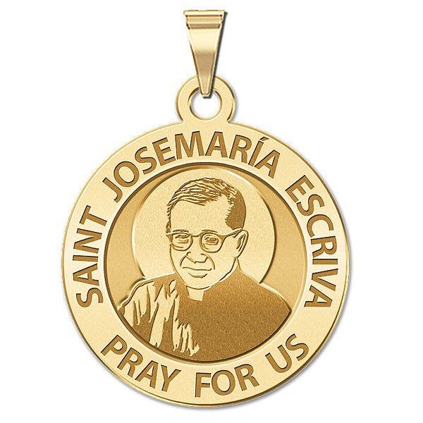 Saint JoseMaria Escriva Religious Medal
