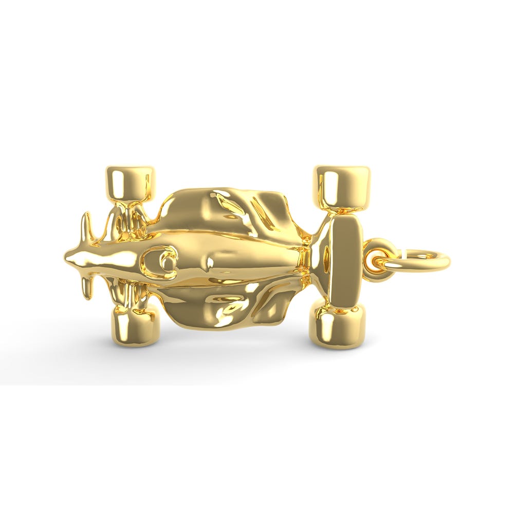 Open Wheel Race Car Charm(6434)