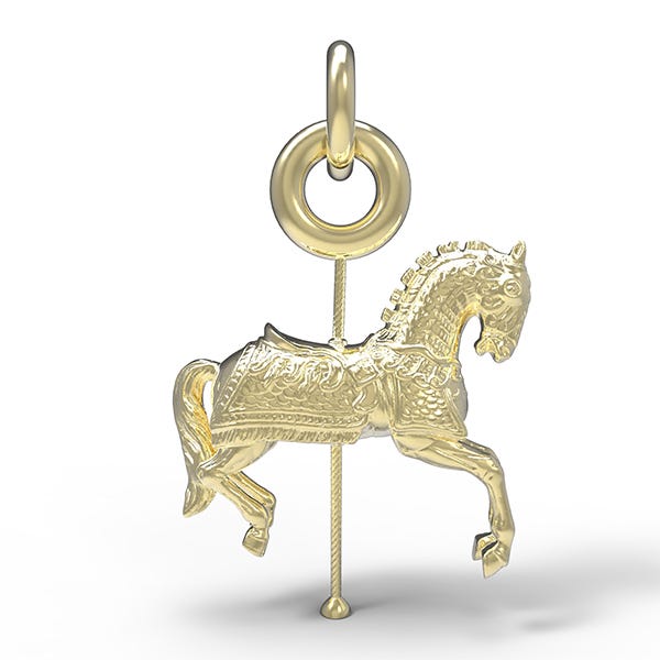 Carousel Horse Charm