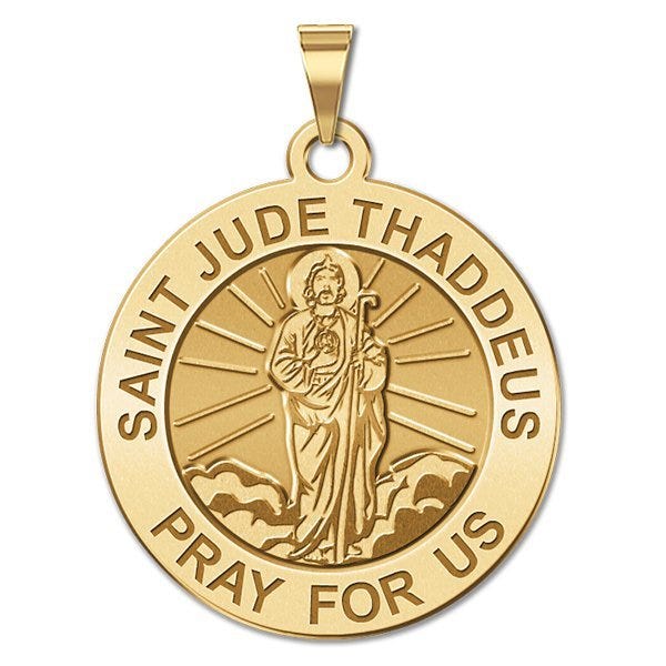 Saint Jude Religious Medal (Full Figure)