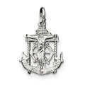 Sterling Silver Mariner Cross Pendant