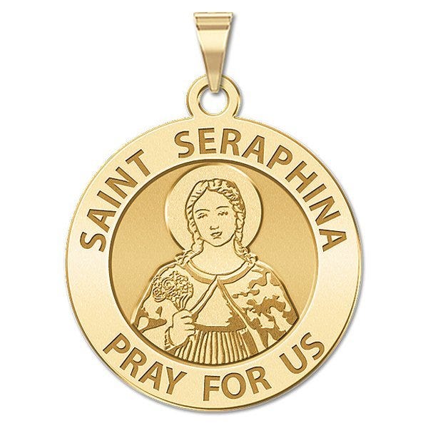 Saint Seraphina Religious Medal