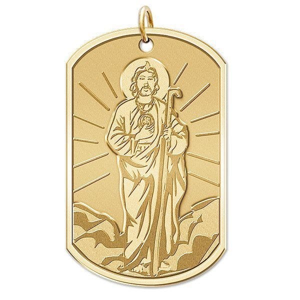 Saint Jude Thaddeus Dog tag Religious Medal