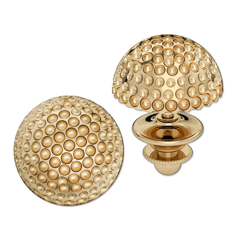 Golf Ball Post Earrings