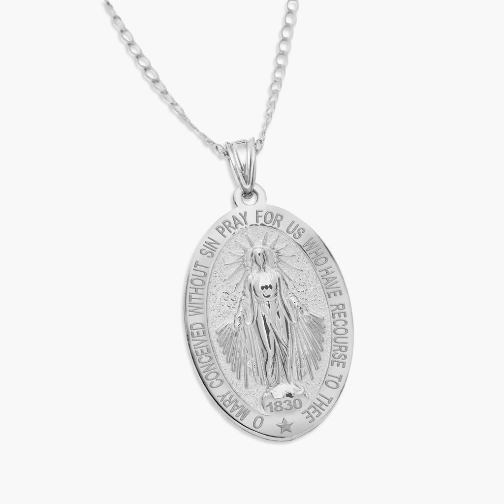 Sterling Silver Miraculous Medal