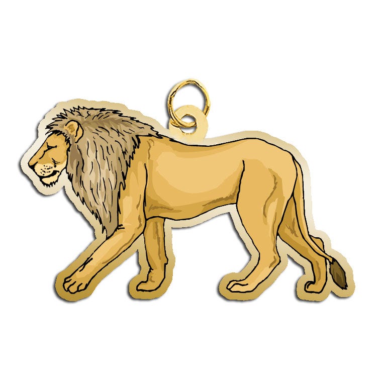 Lion Charm