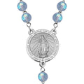 Miraculous Medal Rosary Beads