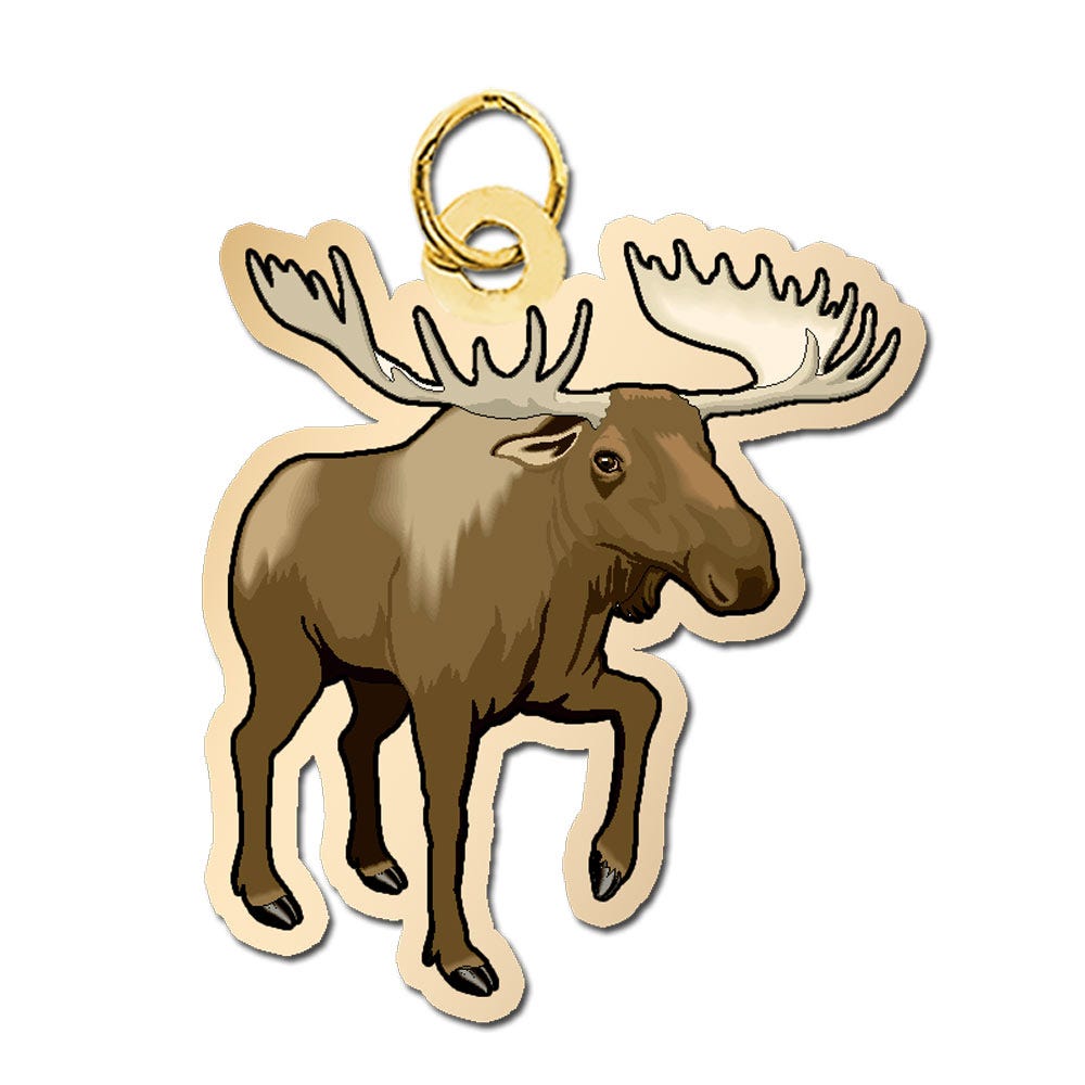 Moose Charm