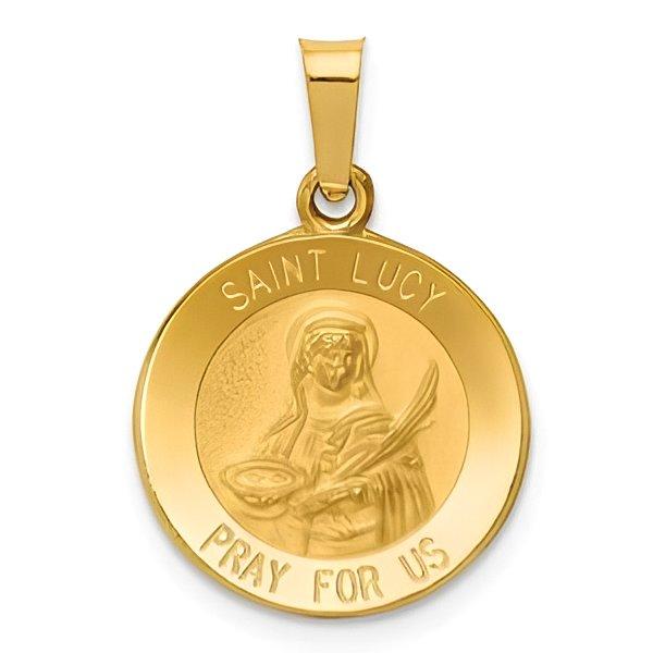 Saint Lucy Religious Medal