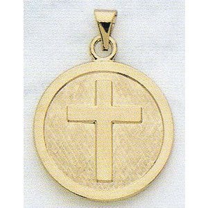 14K Gold Confirmation Religious Medal