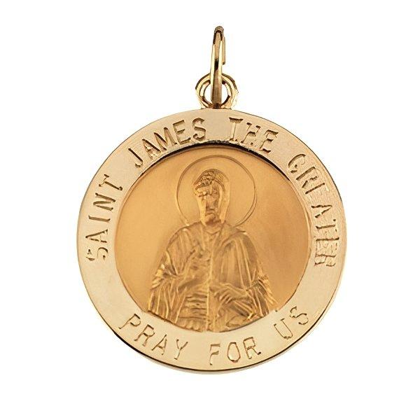 Saint James Religious Medal