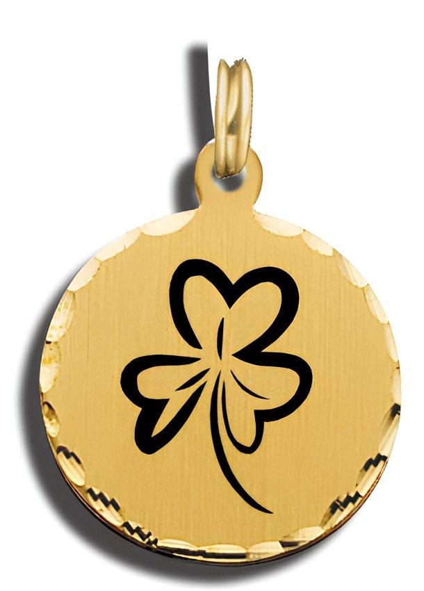 Three Leaf Clover Charm