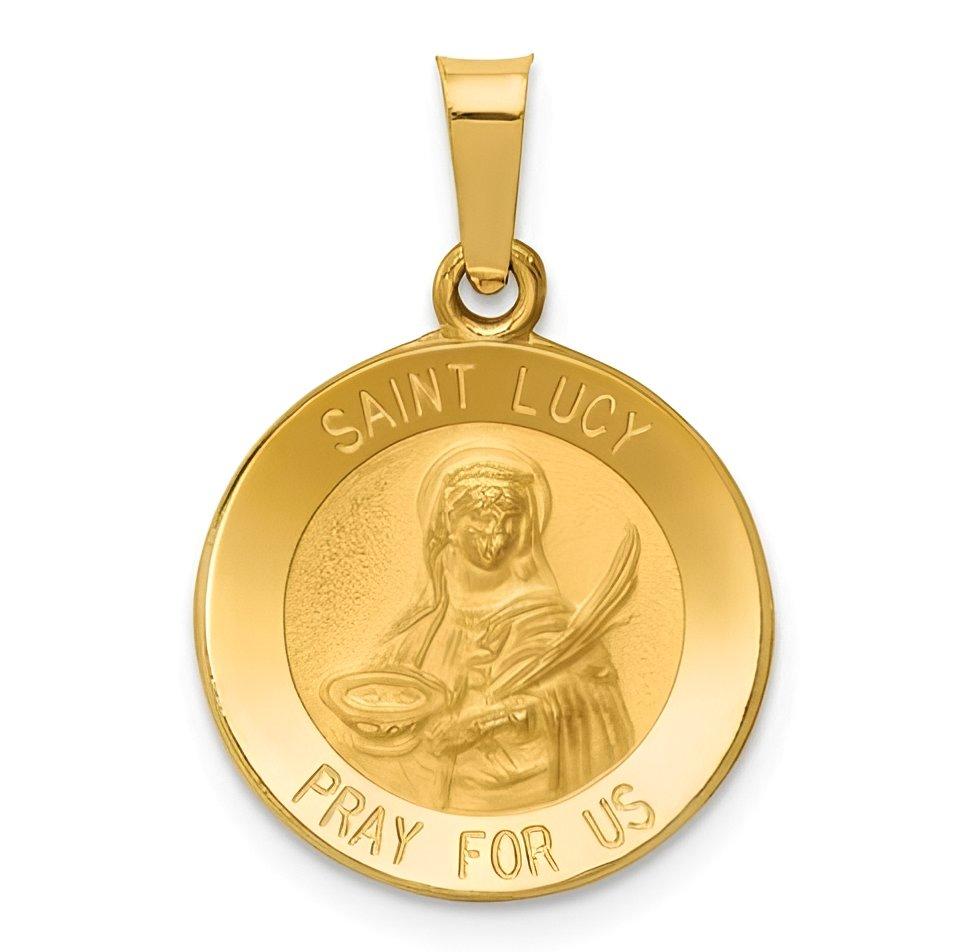Saint Lucy Religious Medal