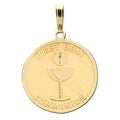 Nickel Sized Communion Religious Medal