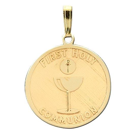 Nickel Sized Communion Religious Medal