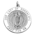 Gold Our Lady Of Guadalupe medal