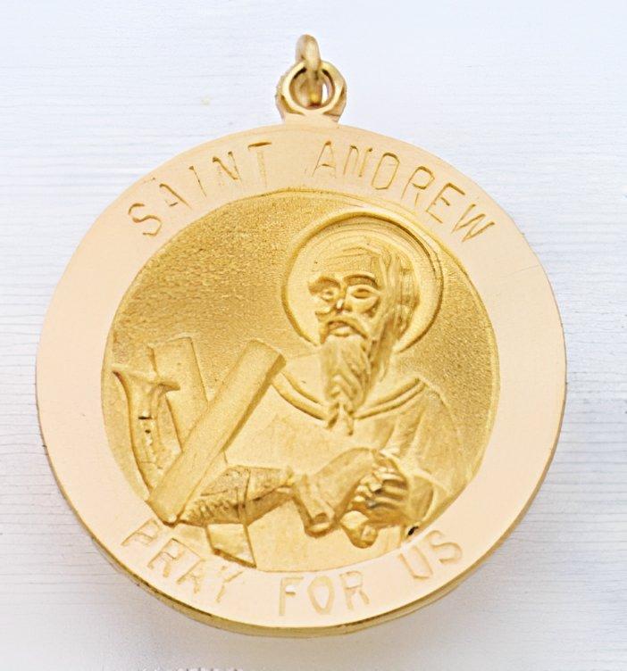 Saint Andrew Religious Medal