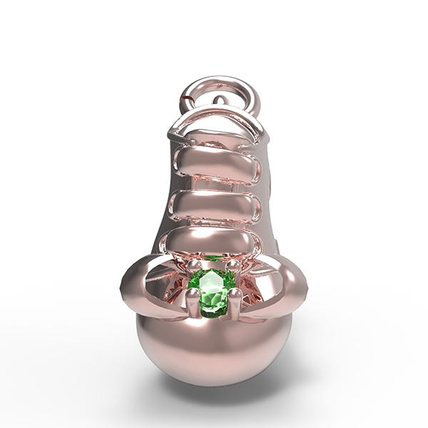 May Baby Bootie Charm