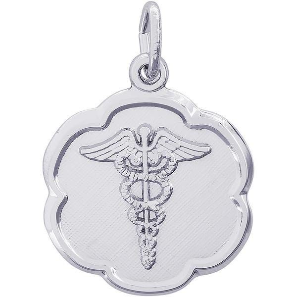 Caduceus Disc Engravable