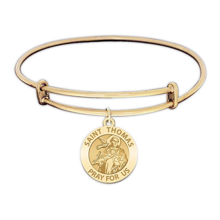 Saint Thomas Aquinas Expandable Bracelet