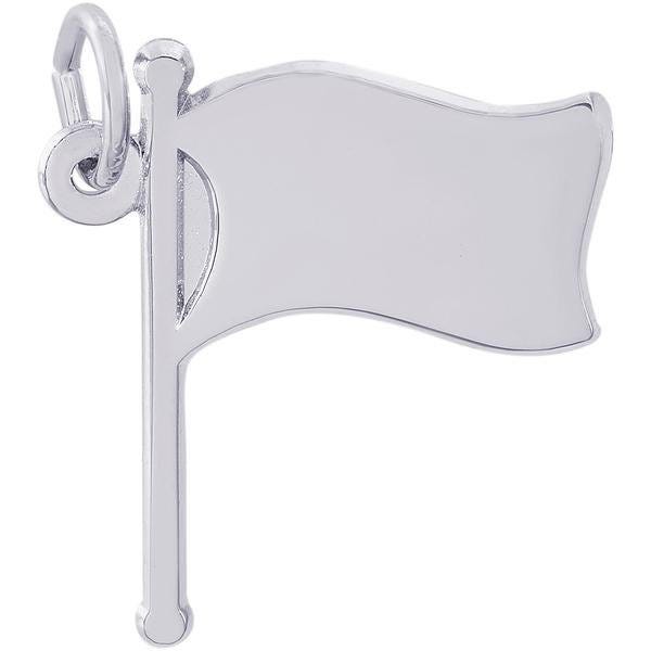 Single Flag Engravable