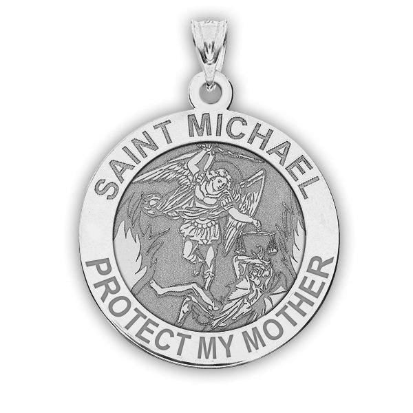 Saint Michael - Protect My Mother - Religious Medal