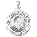 Saint Gaspar del Bufalo Round Religious Medal - "EXCLUSIVE"