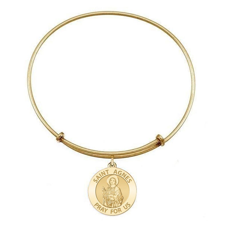 Saint Agnes Expandable Bracelet