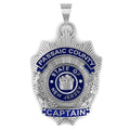 Personalized New Jersey Police Captain Badge with Your Department