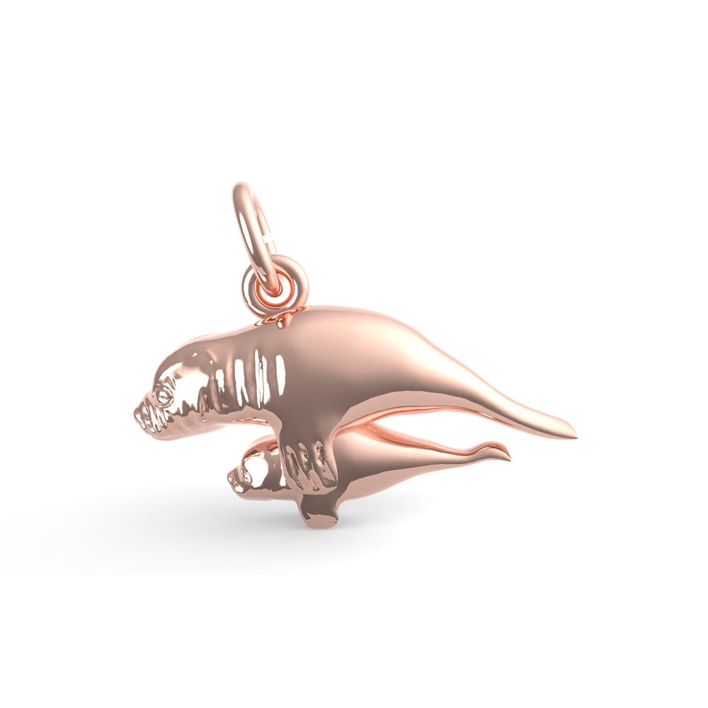 Manatee w/ Calf Charm