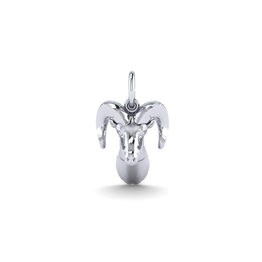 Big Horn Sheep Head Charm