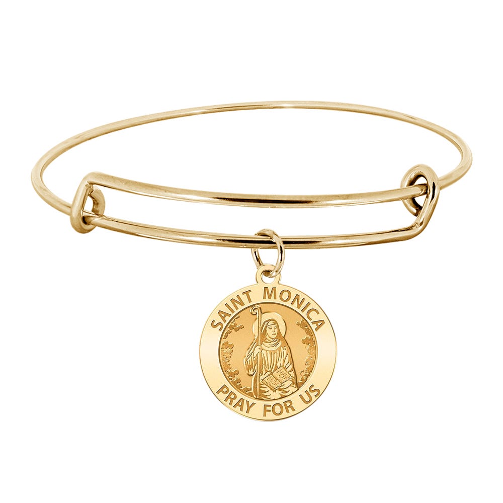 Saint Monica Expandable Bracelet