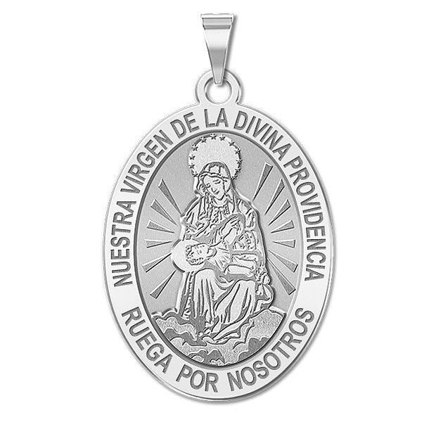 Nuestra Vigen de la Divina Providencia Medal - Oval "EXCLUSIVE"