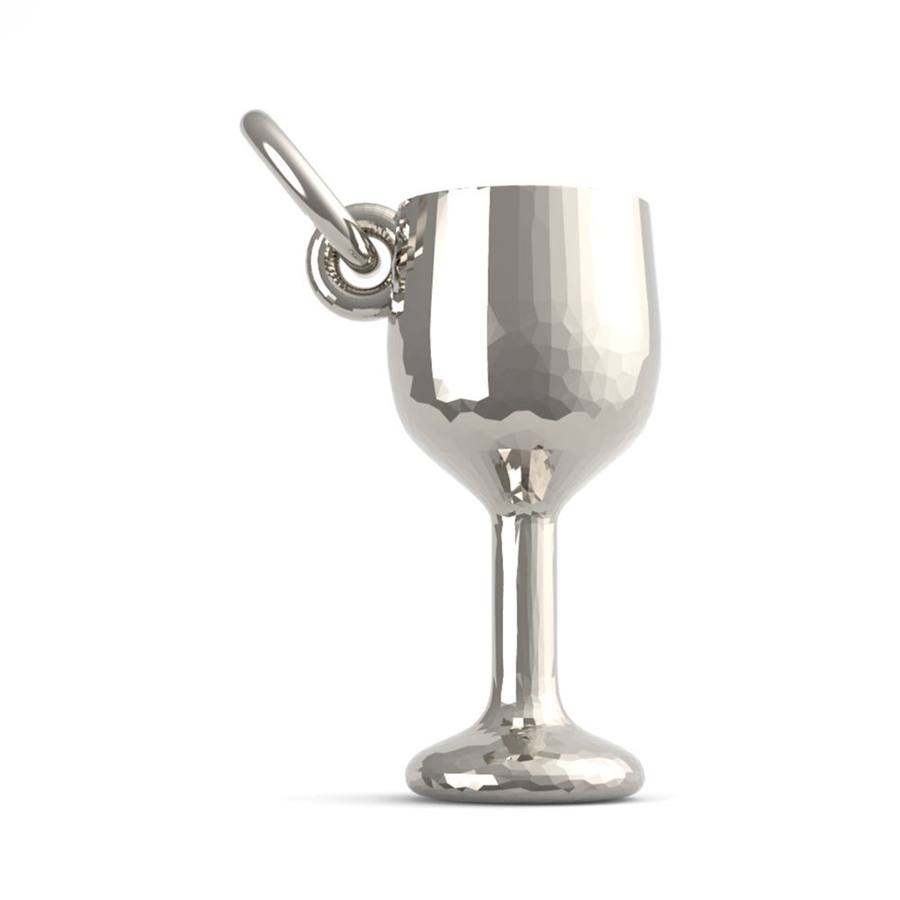 Wine Glass Charm