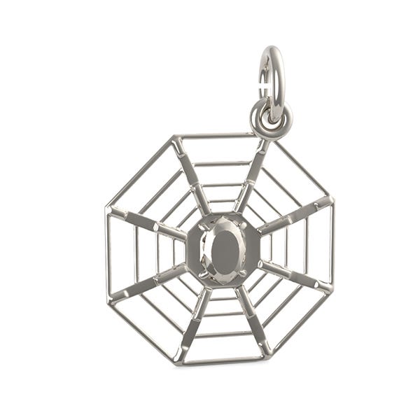 Spiderweb Charm