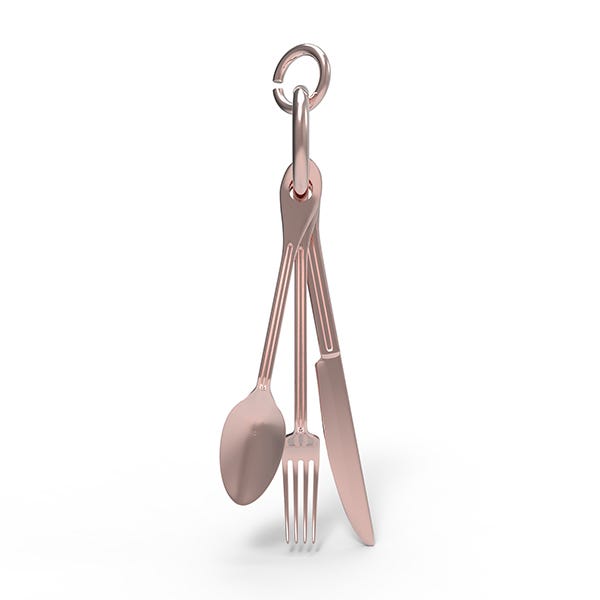 Eating Utensils Charm 0221