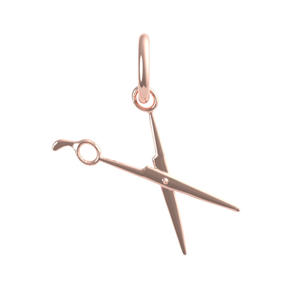 Hair Cutting Scissors Charm