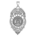 Personalized Missouri Higway Patrol State Trooper Badge with Your Rank and Number