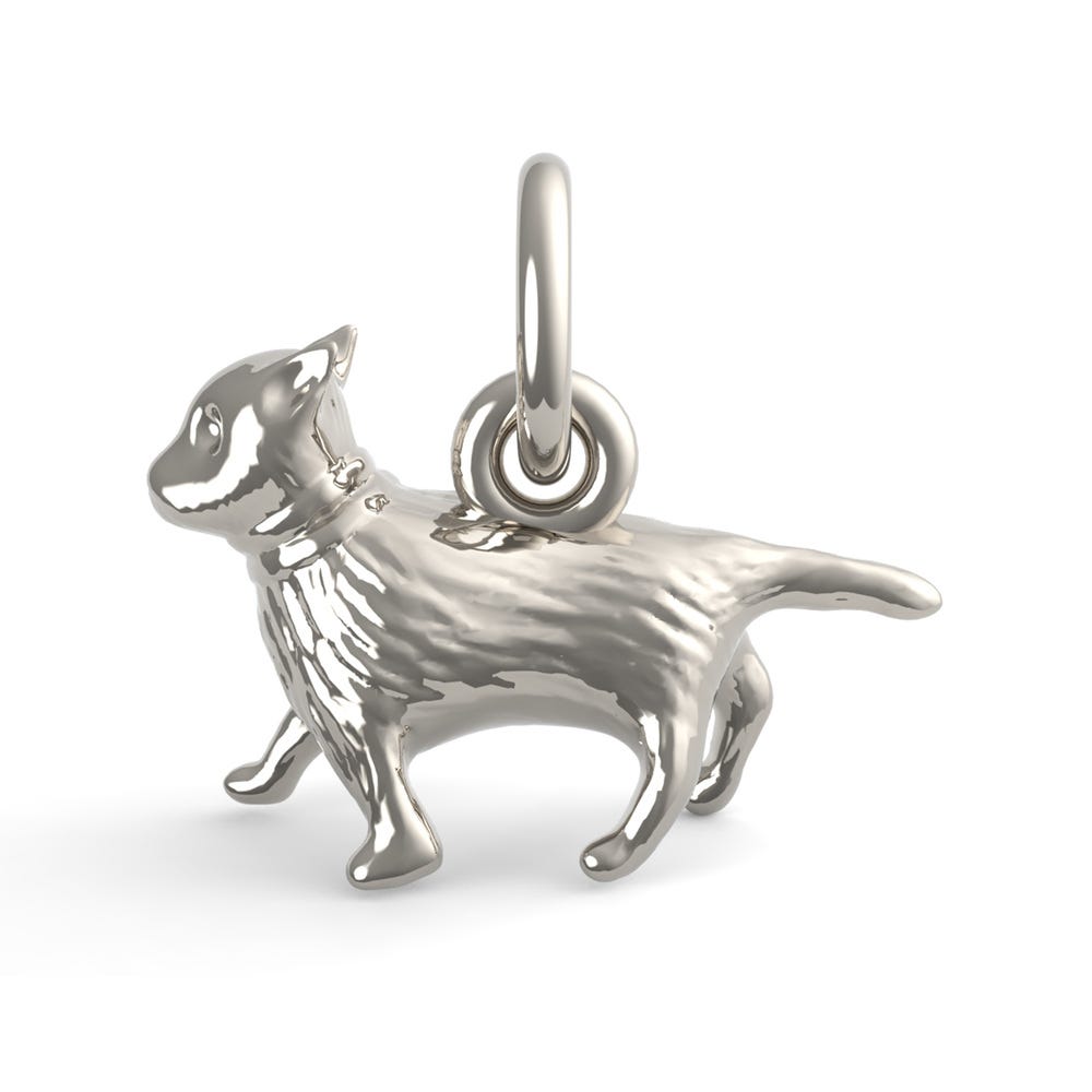 Walking Cat Accent Charm